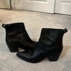 J. CREW western style booties